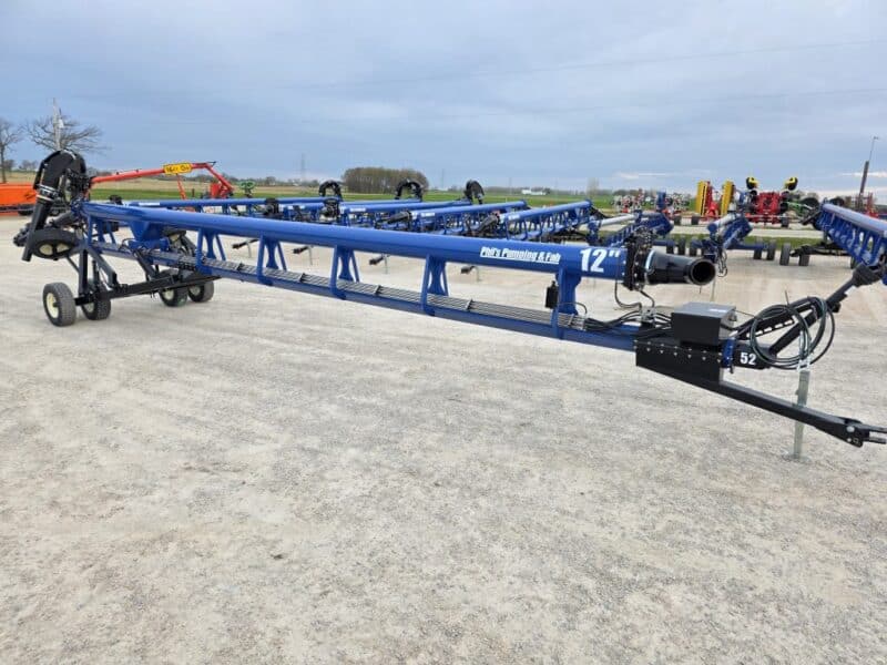 New 52ft Phil’s 12″ Turbo Blaster Lagoon Pump w/ 10″ Agitation Gun & Outrigger Wheels