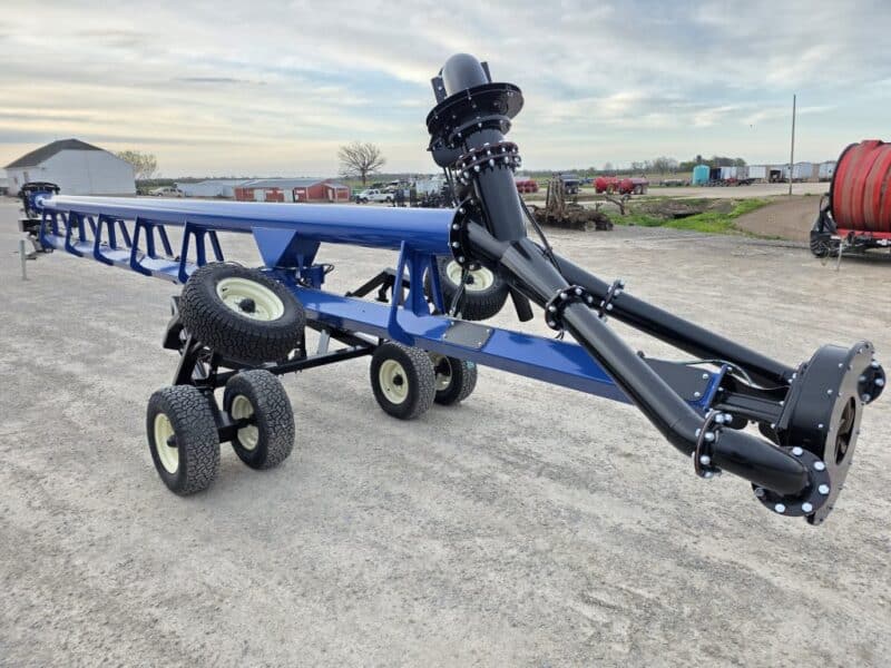 New 52ft Phil’s 12″ Turbo Blaster Lagoon Pump w/ 10″ Agitation Gun & Outrigger Wheels