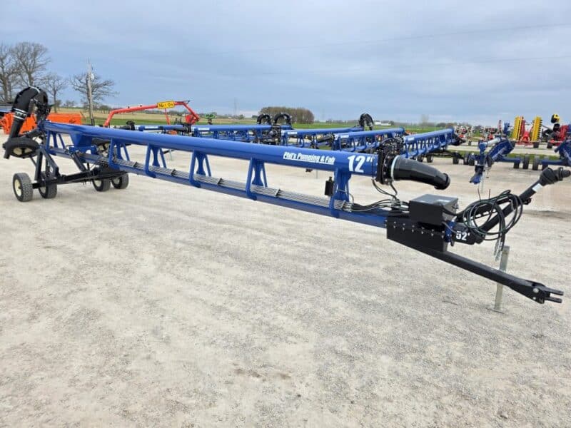 New 52ft Phil’s 12″ Turbo Blaster Lagoon Pump w/ 10″ Agitation Gun & Outrigger Wheels
