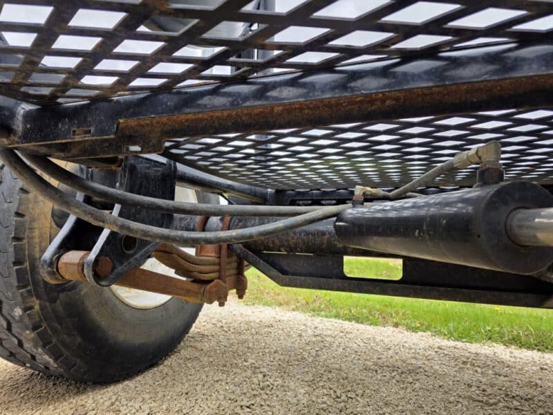 Puck HC16 Hydraulic Driven Hose Cart Holds 1 Mile of 8″ Supply Hose