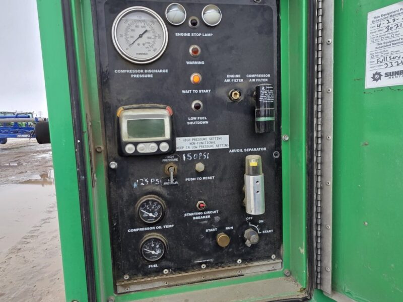 AC-109 750 CFM 2015 Sullivan 8.3L Cummins Engine Air Compressor