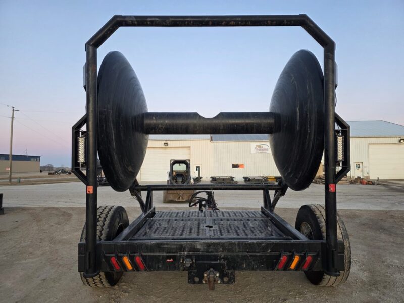 Puck HC16 Hydraulic Driven Hose Cart Holds 1 Mile of 8″ Supply Hose