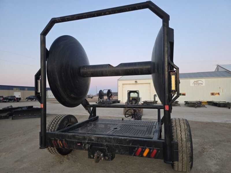 Puck HC16 Hydraulic Driven Hose Cart Holds 1 Mile of 8″ Supply Hose