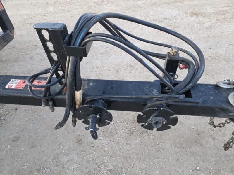 Puck HC16 Hydraulic Driven Hose Cart Holds 1 Mile of 8″ Supply Hose