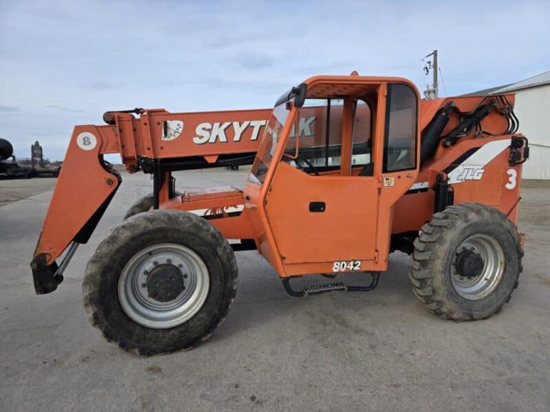 2008 Sky Trak 8042 w. 5677 Hours. with Forks Fresh Engine Overhaul