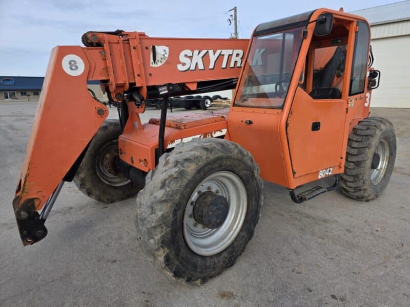 2008 Sky Trak 8042 w. 5677 Hours. with Forks Fresh Engine Overhaul