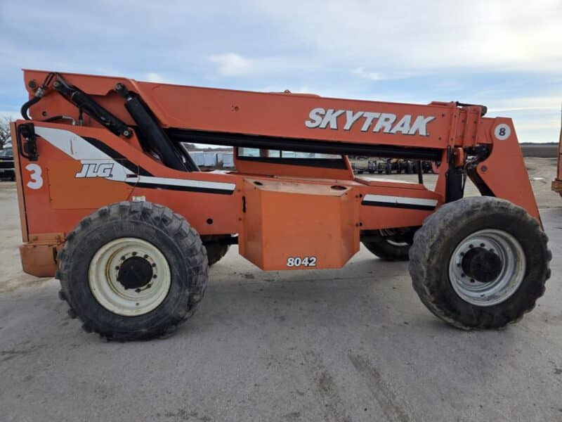 2008 Sky Trak 8042 w. 5677 Hours. with Forks Fresh Engine Overhaul