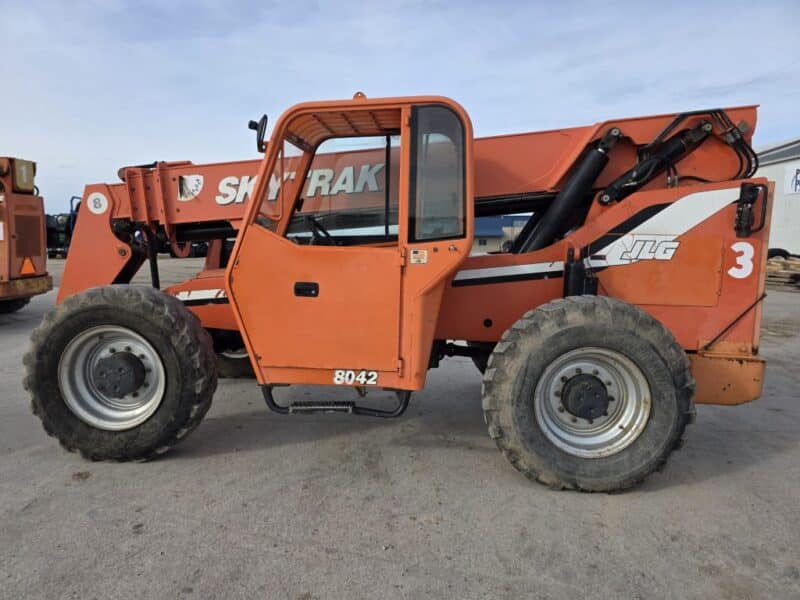 2008 Sky Trak 8042 w. 5677 Hours. with Forks Fresh Engine Overhaul