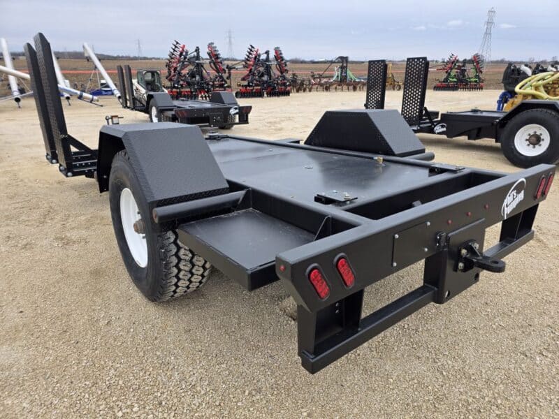 Single Axle Pump Trailer w. UTV Ramps