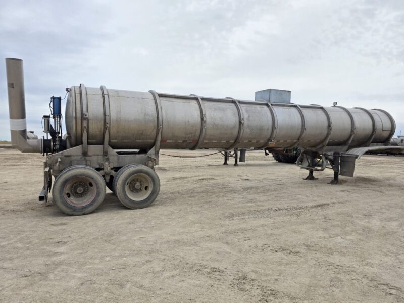 U-4874 Single 12″ Swivel Pipe 6200 Gallon Stainless Steel Semi Tanker