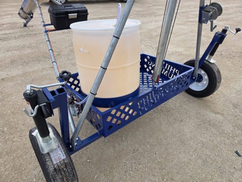 Manure Load Stand with Basket