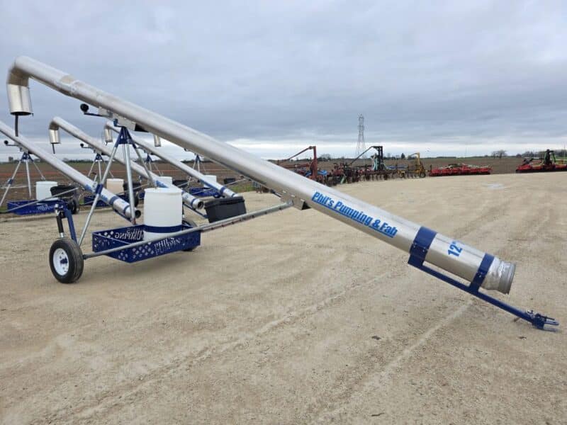 12″x 14″ Phil’s Load Stand w. Basket, Foam Injection, Wheel Jacks & Lights.