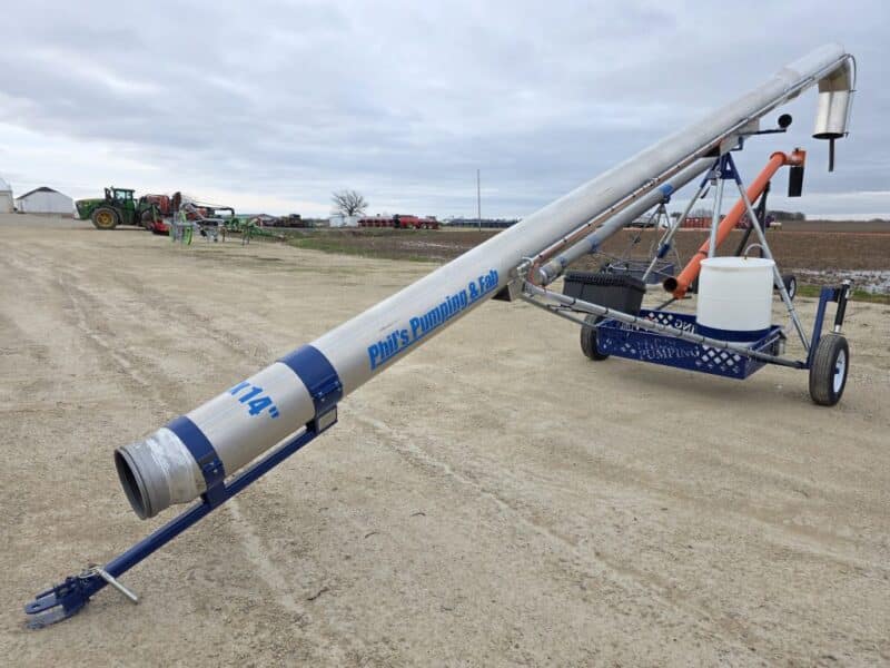 12″x 14″ Phil’s Load Stand w. Basket, Foam Injection, Wheel Jacks & Lights.