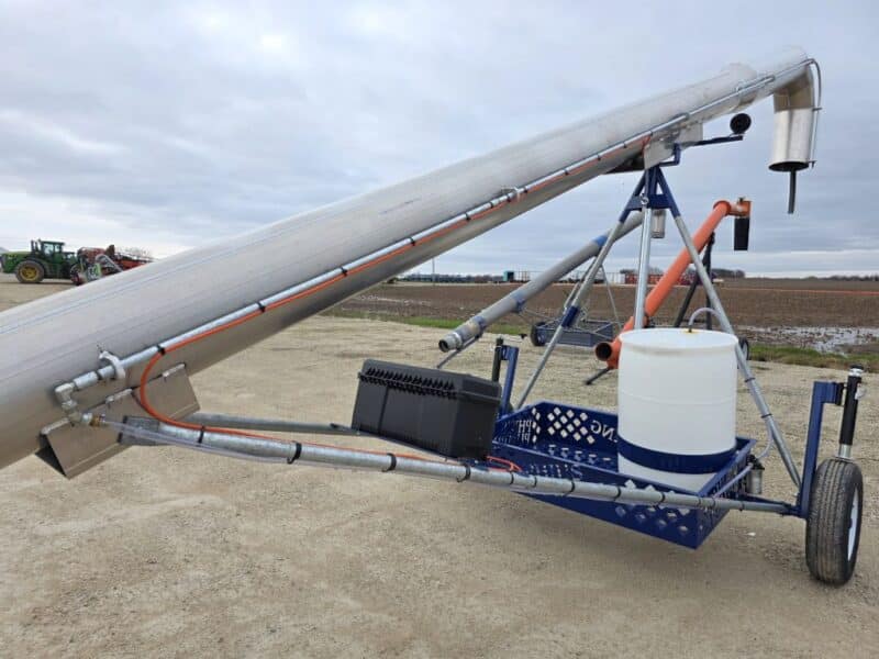 12″x 14″ Phil’s Load Stand w. Basket, Foam Injection, Wheel Jacks & Lights.