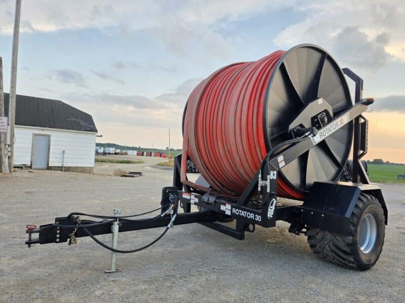 #83 Phil’s Pumping Rotator 30 Hose Reel Holds 10-8″