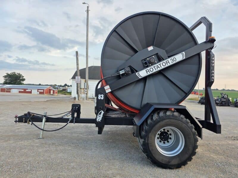 #83 Phil’s Pumping Rotator 30 Hose Reel Holds 10-8″