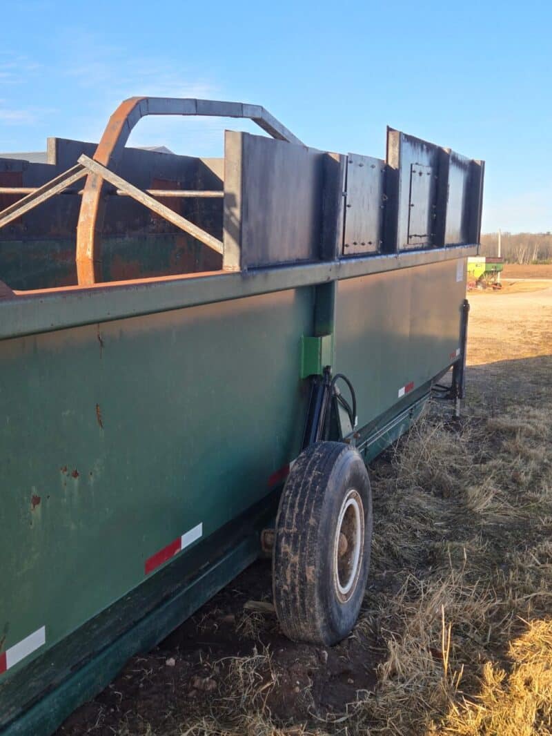 7000 Gallon Manure Transfer Dumpster