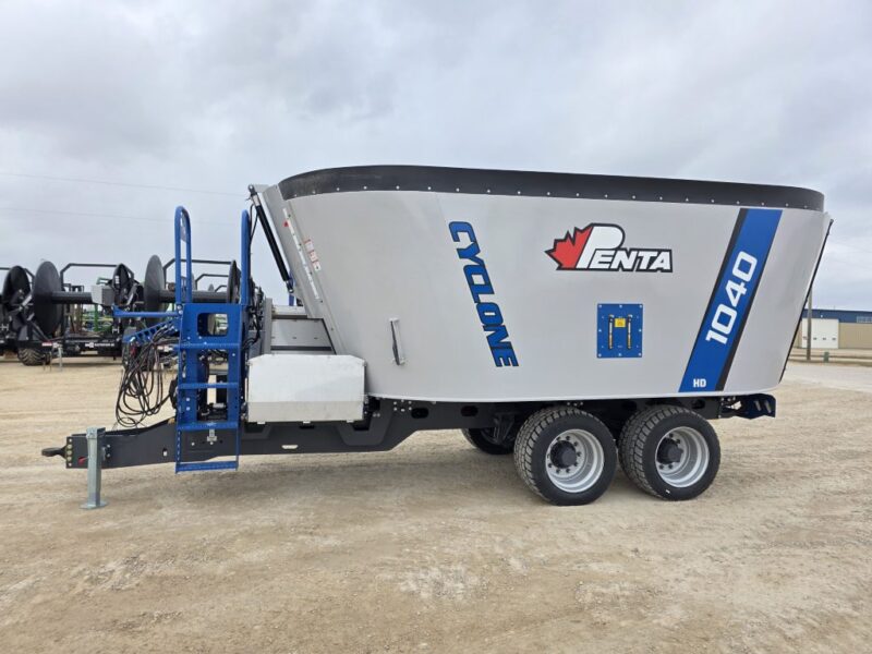1040 Penta Mixer w. Cyclone Augers