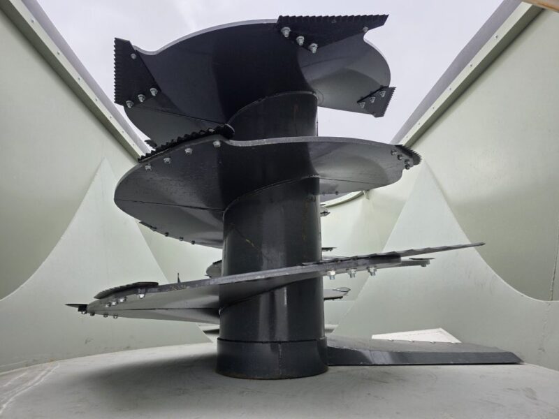 1040 Penta Mixer w. Cyclone Augers