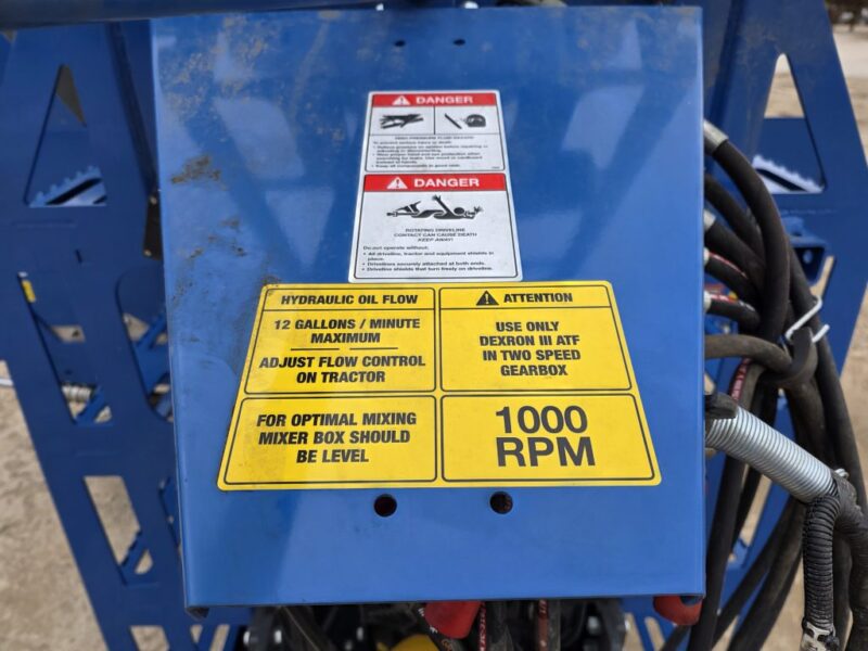 1040 Penta Mixer w. Cyclone Augers