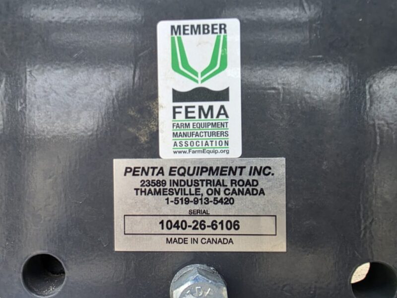 1040 Penta Mixer w. Cyclone Augers