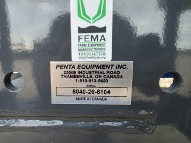 5040 Penta Mixer w. Cyclone Auger