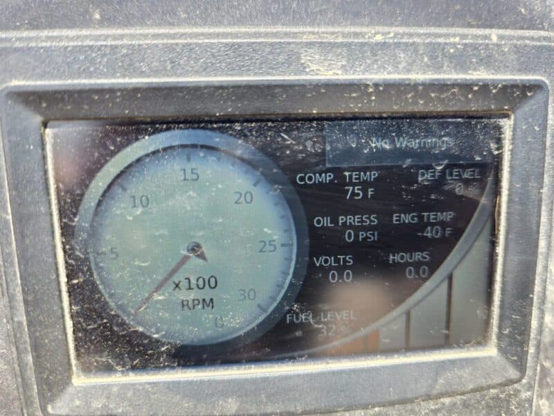 AC-117 375 CFM 2017 Sullivan Cummins QSF3.8L Engine Air Compressor