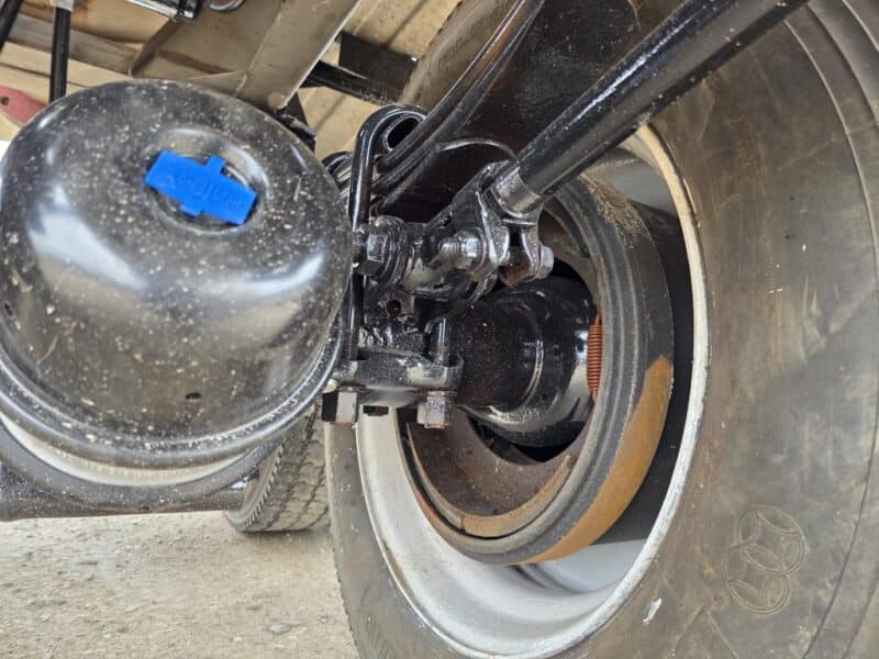 U-4877 1980 Trans Equip 6700 Gallon Stainless Steel Semi Tanker w. 18in Unload