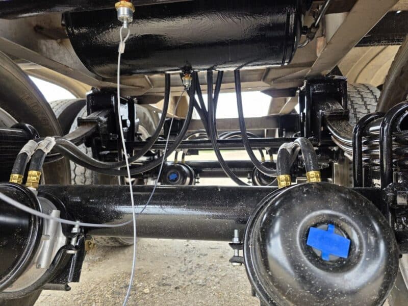 U-4877 1980 Trans Equip 6700 Gallon Stainless Steel Semi Tanker w. 18in Unload