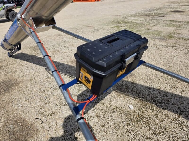 12″x 14″ Phil’s Load Stand w. Basket, Foam Injection, Wheel Jacks & Lights.