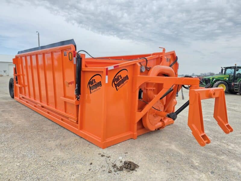 New Phil’s 10,000 Gallon Pumping Dumpster High Volume Pump