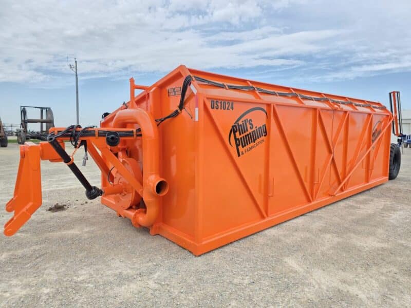 New Phil’s 10,000 Gallon Pumping Dumpster High Volume Pump