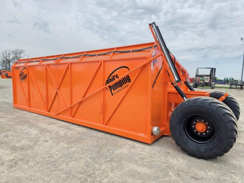 New Phil’s 10,000 Gallon Pumping Dumpster High Volume Pump