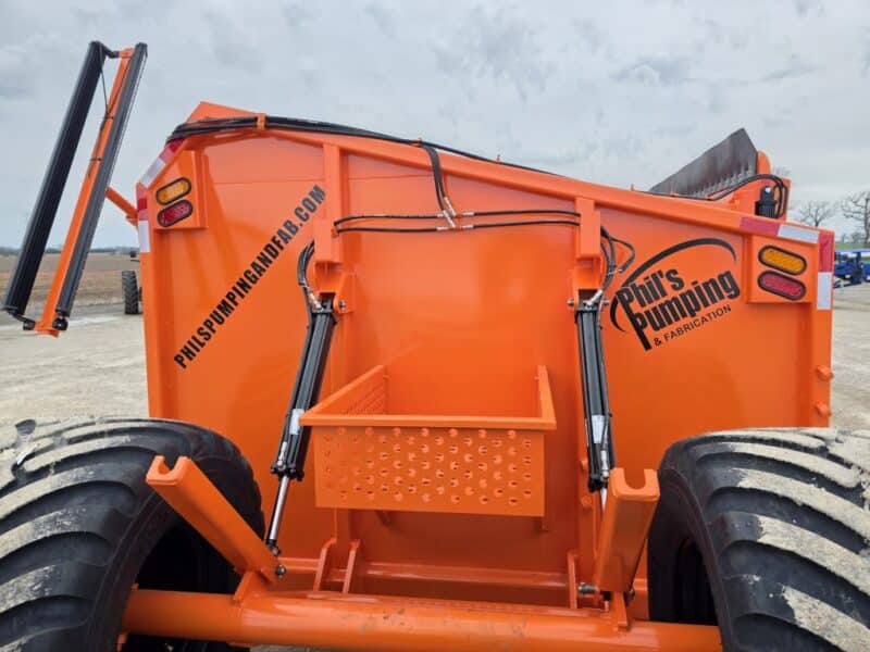 New Phil’s 10,000 Gallon Pumping Dumpster High Volume Pump