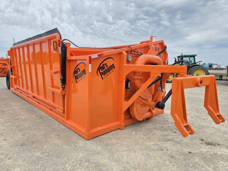 New Phil’s 10,000 Gallon Pumping Dumpster High Volume Pump