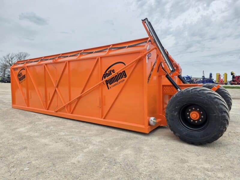 New Phil’s 10,000 Gallon Pumping Dumpster High Volume Pump