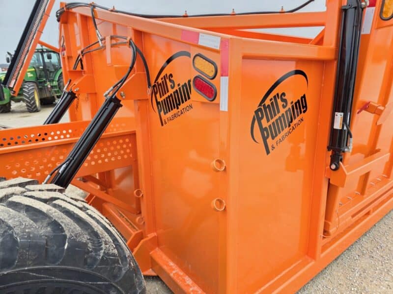 New Phil’s 10,000 Gallon Pumping Dumpster High Volume Pump