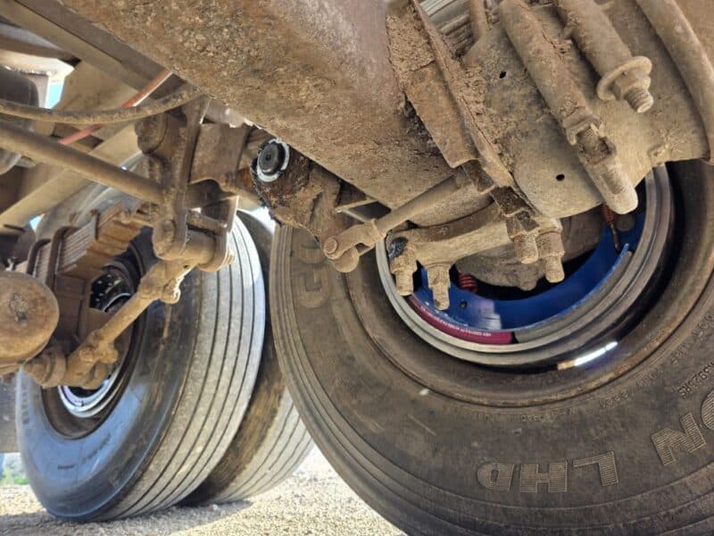 U-4871 1990 Brenner 6200 Gallon Stainless Steel Semi Tanker