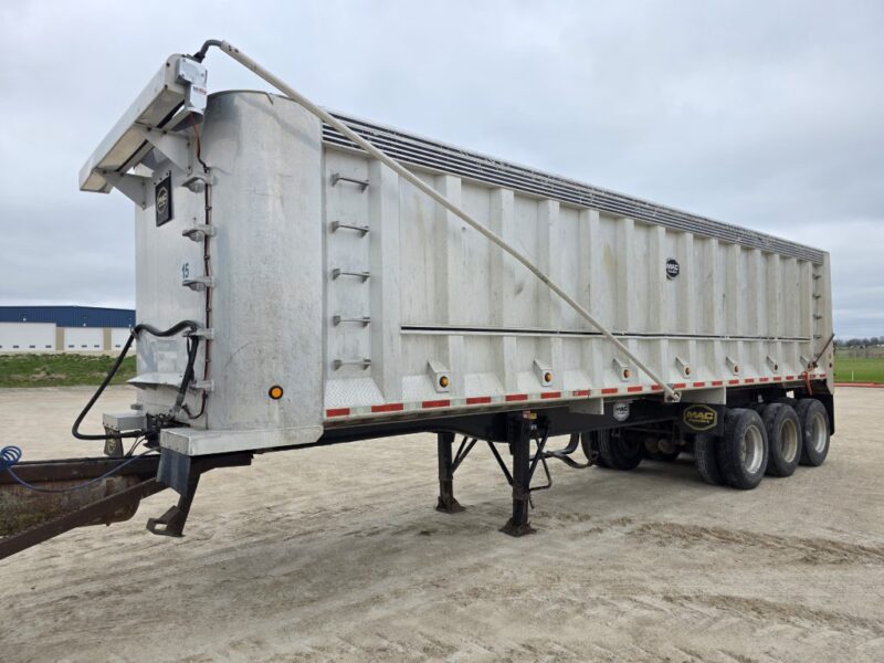 D-15 34′ 2015 Mac Aluminum Tri-Axle Dump Trailer