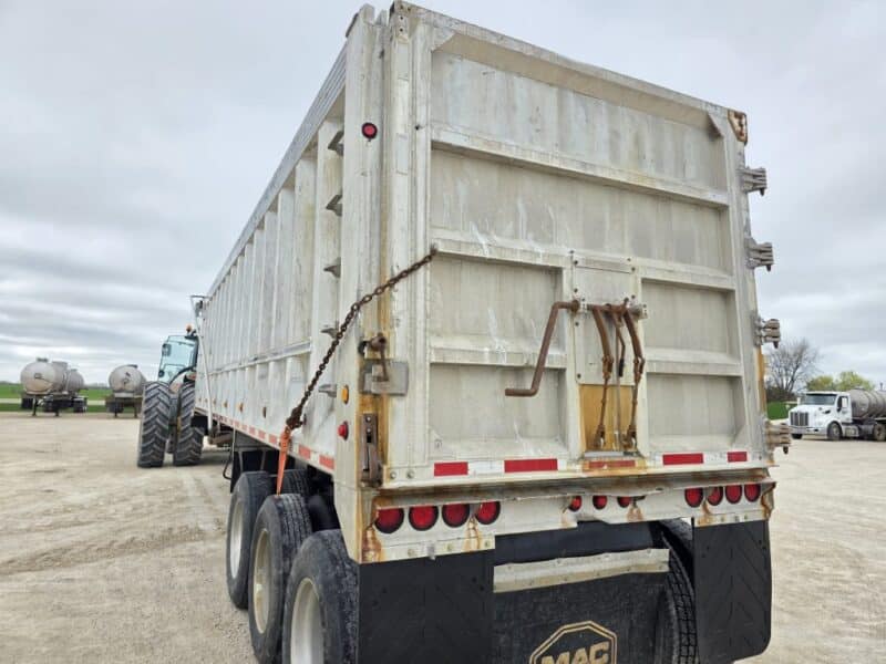 D-15 34′ 2015 Mac Aluminum Tri-Axle Dump Trailer