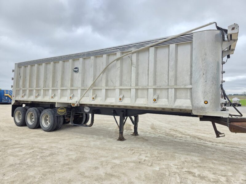 D-15 34′ 2015 Mac Aluminum Tri-Axle Dump Trailer