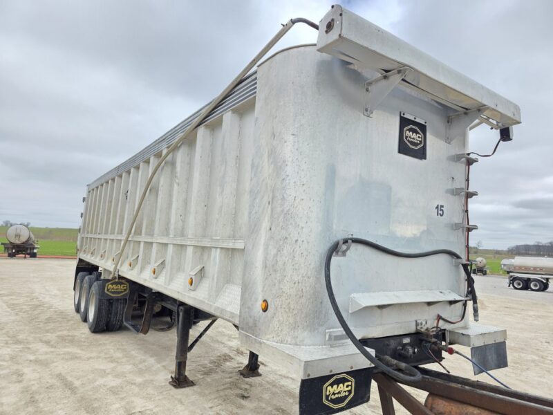 D-15 34′ 2015 Mac Aluminum Tri-Axle Dump Trailer