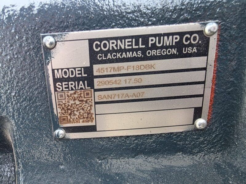 Phil’s 4517MP CAC Cornell Sand PTO Pump w. Bypass