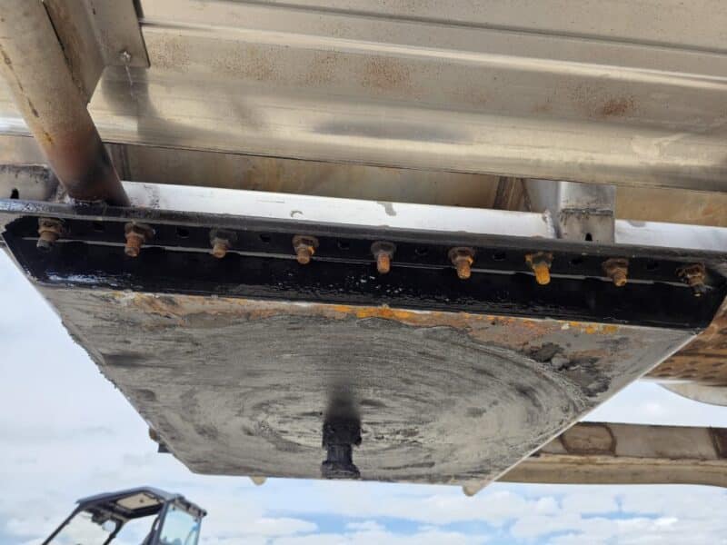 U-4877 1980 Trans Equip 6700 Gallon Stainless Steel Semi Tanker w. 18in Unload