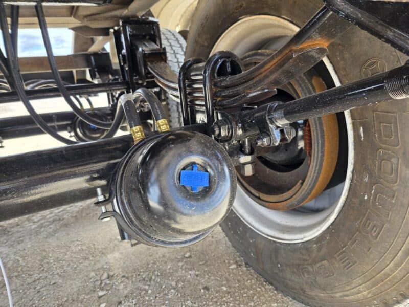 U-4877 1980 Trans Equip 6700 Gallon Stainless Steel Semi Tanker w. 18in Unload