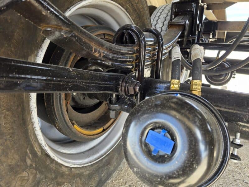 U-4877 1980 Trans Equip 6700 Gallon Stainless Steel Semi Tanker w. 18in Unload