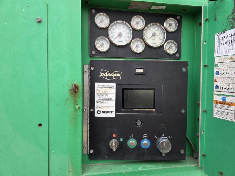 AC-119 750 CFM 2015 Doosan Cummins Engine Air Compressor