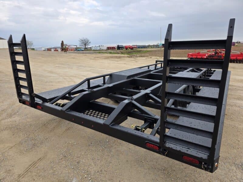 New SS EXPRESS Bumper Pull Manure Boat Trailer For Wolverine and Crawler Agitation Boats