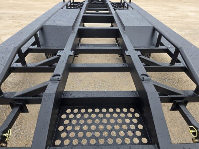 New SS EXPRESS Bumper Pull Manure Boat Trailer For Wolverine and Crawler Agitation Boats