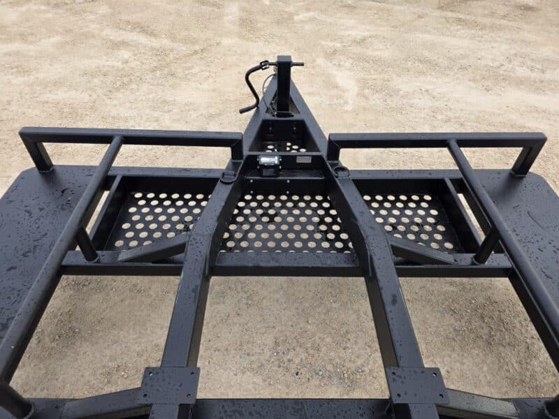 New SS EXPRESS Bumper Pull Manure Boat Trailer For Wolverine and Crawler Agitation Boats